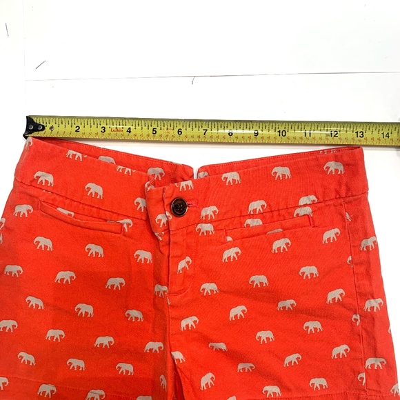 Banana Republic Orange Elephant Shorts - Picture 4 of 5